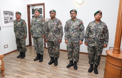 ސިފައިންގެ ތާރީހުގައި ފުރަތަމަ ފަހަރަށް ޗީފް ވޮރެންޓް އޮފިސަރުން ހަމަޖައްސައިފި