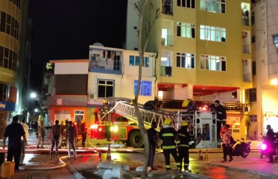 މާލޭގައި އަނެއްކާ ވެސް އަލިފާނުގެ ބޮޑު ހާދިސާއެއް