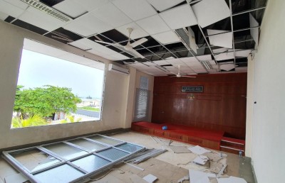 އާދަޔާ ހިލާފު ގަދަ ވަޔާއެކު ބައެއް ރަށްރަށަށް ގެއްލުންވެއްޖެ
