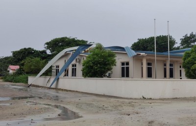 އާދަޔާ ހިލާފު ގަދަ ވަޔާއެކު ބައެއް ރަށްރަށަށް ގެއްލުންވެއްޖެ