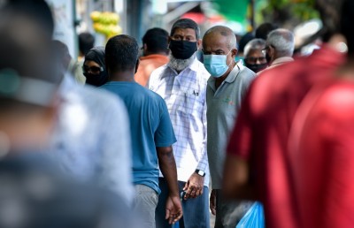 މާލެ ސަރަހައްދުގައި ކޮވިޑް ޖެހޭ މީހުން އިތުރުވަނީ