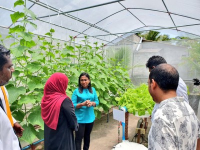 މާޅޮހުގައި ހައިޑްރޯޕޯނިކްސް ނިޒާމް ރަސްމީކޮށް އިފްތިތާހް ކޮށްފި