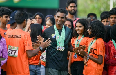 އިންޑިއަން ގްރޯން ޕްރީގެ ފަހު މުބާރާތުން ވެސް ސާއިދު މެޑަލް ހޯދައިފި