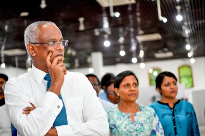 ދިވެހިން އެއް އުއްމަތެއްގެ ގޮތުގައި ތެދުވުމަށް ރައީސް ގޮވާލައްވައިފި