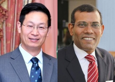 ރައީސް ނަޝީދާއި ޗައިނާގެ ސަފީރުގެ ކޯޅުން ނިމުމަކަށް ނައި
