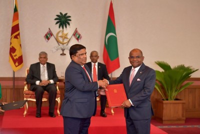 ވިސާގެ ލުއި ދޭ އެއްބަސްވުމާއެކު ރާއްޖެ-ލަންކާ 4 އެއްބަސްވުމެއްގައި ސޮއިކޮށްފި