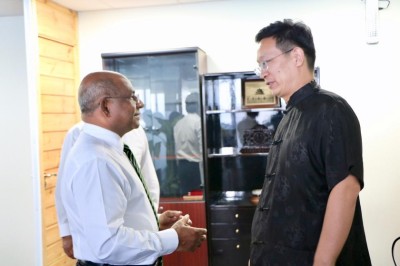 ރަސްމީ ދަތުރުފުޅެއްއްގައި ޝާހިދު މިމަހު 19 ގައި ޗައިނާއަށް ވަޑައިގަންނަވަނީ