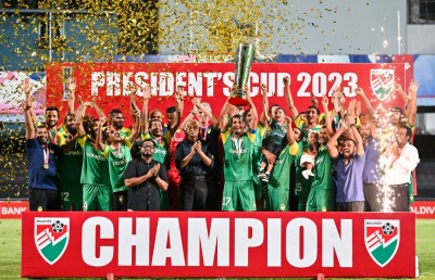 އައިސަމްގެ ގޯލްތަކުން ޕްރެޒިޑެންޓްސް ކަޕް މާޒިޔާ އަށް