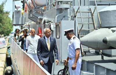 ހުރަވީގެ ބަދަލުގައި އިންޑިއާއިން ދިން މަނަވަރު ރަސްމީކޮށް ހަވާލުކޮށްފި