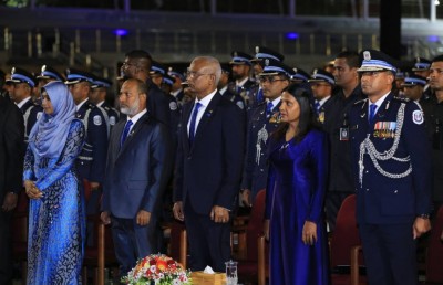 ފުލުހުންނާއި ސިފައިންގެ މުސާރަ ބޮޑުކުރަން މަސައްކަތް އެބަކުރަން: ރައީސް