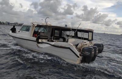 ސައުދުﷲ ނިޔާވީ އެމްޑަބްލިއުއެސްސީގެ ލޯންޗެއްގައި ޖެހިފައި