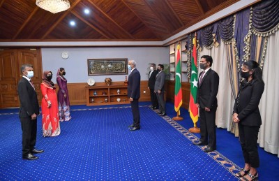 ރައީސް، ތިން ގައުމަކަށް ސަފީރުން އައްޔަނުކުރައްވައިފި