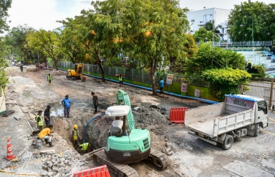 އަމީނީ މަގުގެ ކޭބަލަކަށް ގެއްލުންވެ، އަނެއްކާވެސް ކަރަންޓް ކެނޑިއްޖެ