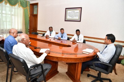 ތެޔޮ ސަޕްލައިކުރާ ފަރާތްތަކާ ނައިބު ރައީސް ބައްދަލު ކުރައްވައިފި