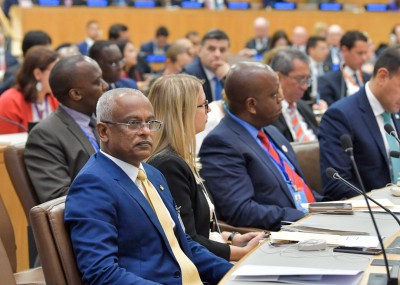 ހަރުކަށި ފިކުރު ފަތުރަން އޮންލައިން ޕްލެޓްފޯމްތައް ބޭނުން ކުރުން ހުއްޓުވާނަން: ރައީސް