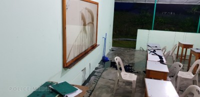 ނޮޅިވަރަމް ސްކޫލުގެ ކްލާސްރޫމްތަކަކަށް ކަޅުތެޔޮ ޖަހައިފި