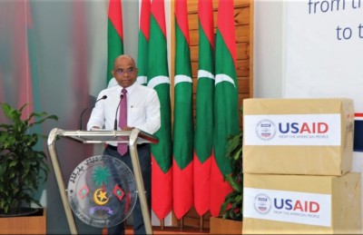 ރާއްޖެ އަށް އެމެރިކާ އިން 60 ވެންޓިލޭޓަރު ހަދިޔާކޮށްފި