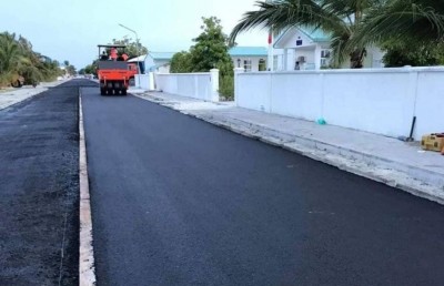 ދުވާފަރު މަގުތަކުގައި ތާރު އަޅަން ފަށައިފި