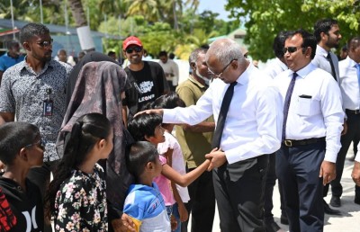 ގޯނާތަކާއި އަނިޔާއިން ކުދިން ރައްކާތެރިކުރުމަކީ އެންމެންގެ ޒިންމާއެއް: ރައީސް