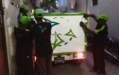 ވެމްކޯގެ ލޮރީއެއްގައި ހުރި ކުނިތަކެއްގައި ރޯވެއްޖެ