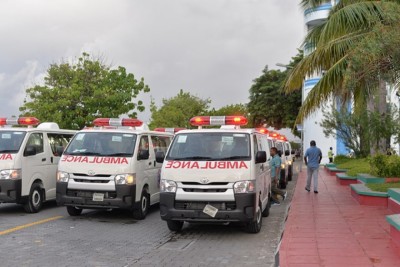 ރާއްޖޭގެ ހުރިހާ ރަށަކަށް އެމްބިއުލެންސް ހަމަކޮށްފި