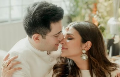 ލޯބި ފޮޓޯތަކަކާ އެކު ޕަރިނިތީ އާއި ރަގަވް އެންގޭޖުމަންޓް އިއުލާންކޮށްފި