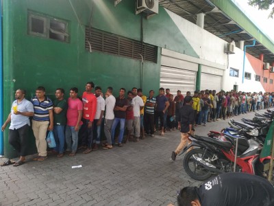 ބިދޭސީން ރީރެޖިސްޓްރީ ކުރަން އެޕޮއިންޓްމެންޓު ދޫކުރުން މިއަދުވެސް ކުރިއަށްދަނީ