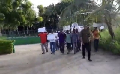 އަނގޮޅިތީމުގެ މުޒާހަރާގައި މަރަން ގޮވި މައްސަލައިގައި ފުލުހަށް ހާޒިރުކުރަނީ