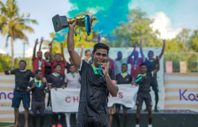 ޓެކާސް ރިސޯޓް ކަޕް: ދ. އަތޮޅުގެ ޗެމްޕިއަންކަން ހޯދީ ސެއިންޓް ރެޖިސް ވޮއްމުލި