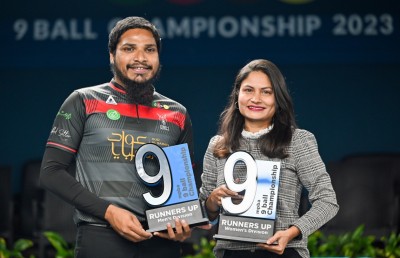 ބިލިއާޑް 9 ބޯލް ޗެމްޕިއަނުންނަކީ އަހުސަނާއި ފާތީ