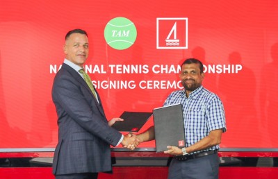 ބީއެމްއެލް ޓެނިސް އެސޯސިއޭޝަނާ އެކު ޕާޓްނާޝިޕް އާކޮށްފި