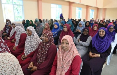 ސިޔާސީ ވިސްނުން ތަފާތުވިޔަސް ބިރު ފިލައި، ރަށްރަށް ވަށާލާފައި ވަނީ ހަމަޖެހުން: ރައީސް
