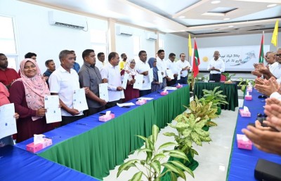 ނިލަންދޫ ދާއިރާގެ މެމްބަރު ޖޭފޯ އެމްޑީޕީއަށް ސޮއިކުރައްވައިފި