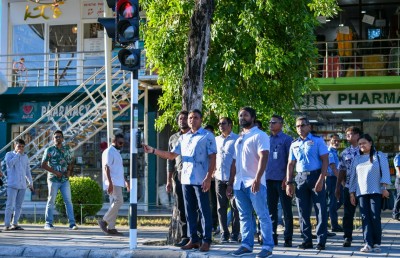 ހުޅުމާލޭގައި "މަގު ހުރަސް ބައްތި" ބޭނުންކުރަން ފަށައިފި