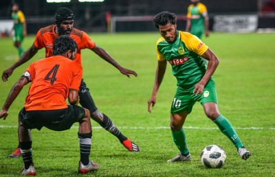 އެފްއޭ ޗެރިޓީ ޝީލްޑް މެޗުގައި މާޒިޔާ އާއި އީގަލްސް