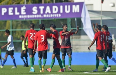 މަހިބަދޫގައި ޕެލޭ ސްޓޭޑިއަމް ހުޅުވައިފި، ފުރަތަމަ މެޗު ކާމިޔާބު ކުރީ ގައުމީ ޓީމް