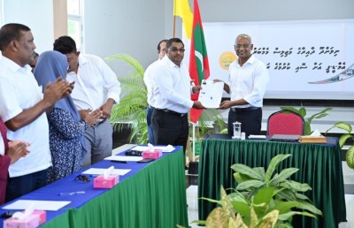 ނިލަންދޫ ދާއިރާގެ މެމްބަރު ޖޭފޯ އެމްޑީޕީއަށް ސޮއިކުރައްވައިފި