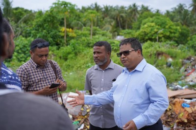 މ. އަތޮޅުގެ ރަށްތަކުގެ ތިމާވެށީގެ ހާލަތު، މިނިސްޓަރު ބައްލަވާލައްވައިފި