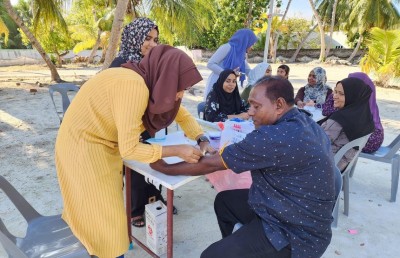 ފ. އަތޮޅުގެ ގިނަ މީހުންގެ ކޮލެސްޓްރޯލް މަތި!