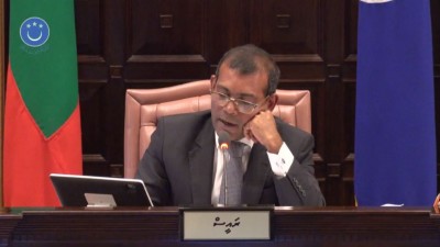 ނަޝީދު ވިދާޅުވަނީ ސަރުކާރުގެ ސިޔާސީ މަގާމުތައް ގިނަ ނޫން ކަމަށް