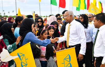 އައްޑޫގައި ރައީސް މި ފަހަރު ތަފާތު!