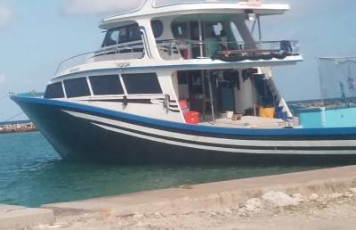 މަސް ދޯންޏަކަށް ޔޮޓް ޓުއާސް އިން ފައިސާ ނުދައްކާ ކަމަށް ބުނެ، އެ އަތުލަން ތޫނު ހަތިޔާރާއެކު ބަޔަކު އަރައިފި
