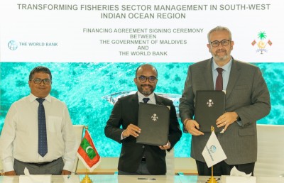 ވޯލްޑް ބޭންކުން އެއް ބިލިއަން ރުފިޔާގެ އެހީއެއް ދީފި