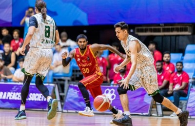 ރާއްޖެ ބަލިކޮށް ހަތް އަހަރަށްފަހު ބާސްކެޓްގައި ޕާކިސްތާނަށް ފުރަތަމަ މޮޅު