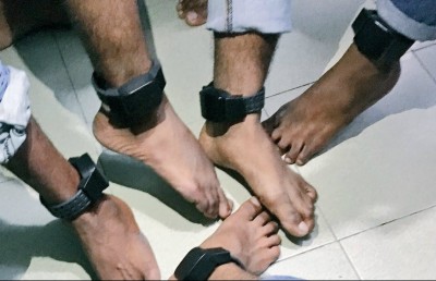 ކުށްވެރިންގެ ފައިގައި އަލުން ޓެގު އަޅުވަން ފަށައިފި
