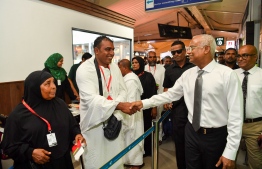 ސަލާމަތީ ކަންކަމާ ހެދި ނާއިބު ރައީސަށް ހައްޖު ގުރޫޕްތަކާ ހަމައަށް ވަޑައިނުގެންނެވިފައި!