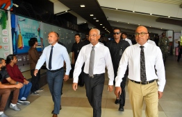 ސަލާމަތީ ކަންކަމާ ހެދި ނާއިބު ރައީސަށް ހައްޖު ގުރޫޕްތަކާ ހަމައަށް ވަޑައިނުގެންނެވިފައި!