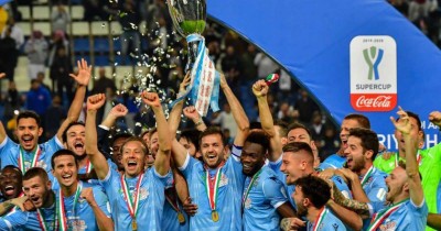 ޗެމްޕިއަން ޔުވެންޓަސް ބަލިކޮށް ލާޒިއޯ ސުޕަ ކަޕު ކާމިޔާބުކޮށްފި