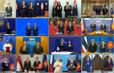 15 ގައުމެއް ގުޅިގެން ދުނިޔޭގެ އެންމެ ބޮޑު މިނިވަން ވިޔަފާރީގެ އެއްބަސްވުން ހަދައިފި