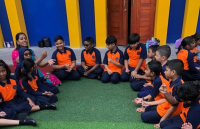 ބްރައިޓްވޭގެ ކުދިންތަކެއް ސިންގަޕޫރުގެ އައިޕީއެސްއެލް އިމްތިހާނުގައި ބައިވެރިވެއްޖެ